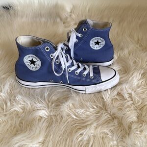 Converse Chuck Taylor All Star Hi Washed Indigo 164397F men’ 9.5 wo’s 11.5